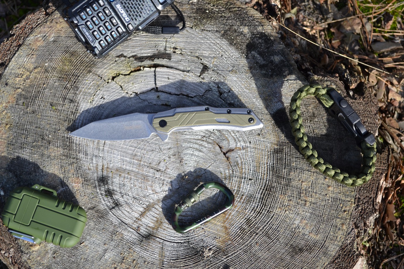 Nóż taktyczny, campingowy scyzoryk outdoor KERSH - obrazek 7