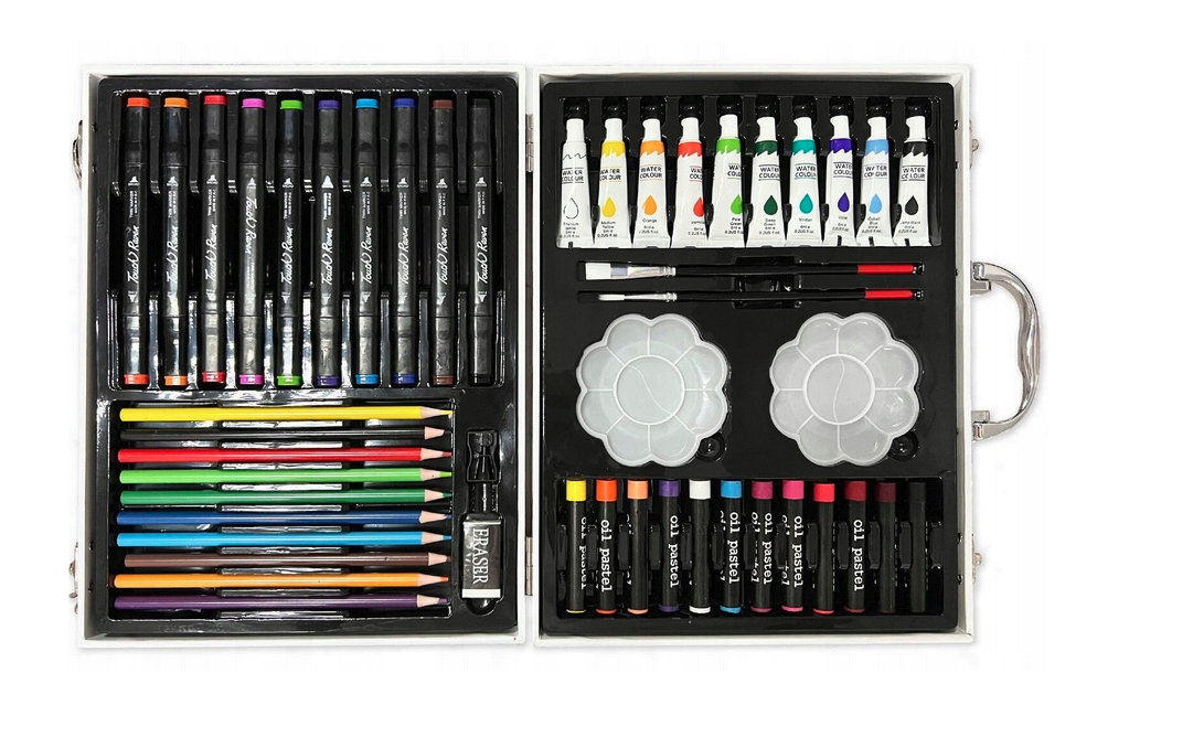 Zestaw Artystyczny dla Dzieci z Walizką 86 elementów - obrazek 2