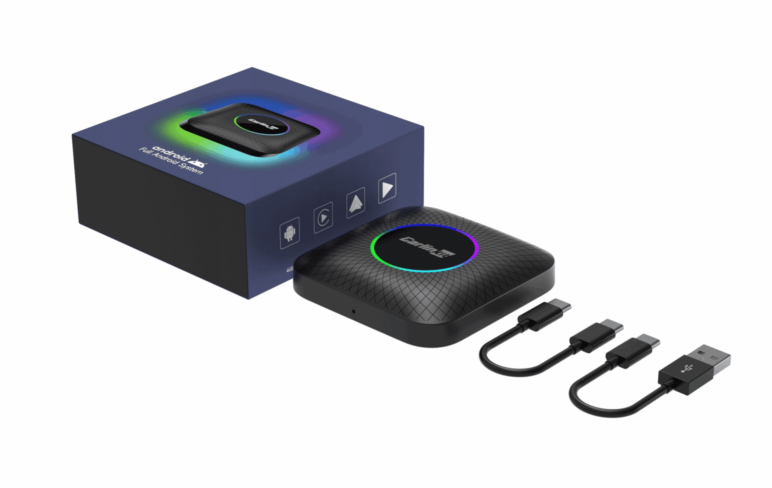 Carlinkit TBox LED - 8G/128G Bezprzewodowy Apple Carplay Android Auto - obrazek 8