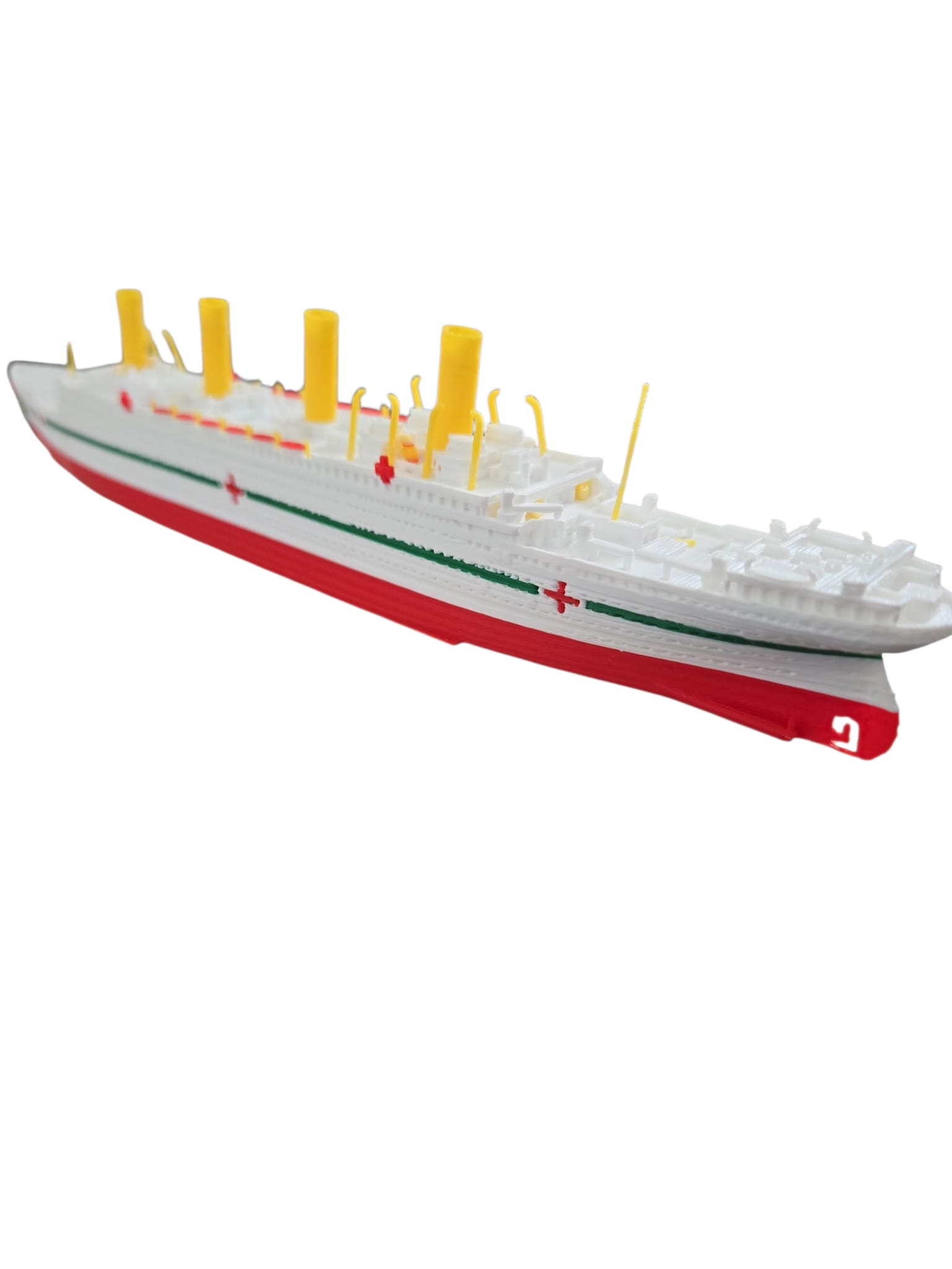 HMHS Britannic - Model druk 3D - 23 cm (Skala 1:1000) - obrazek 2