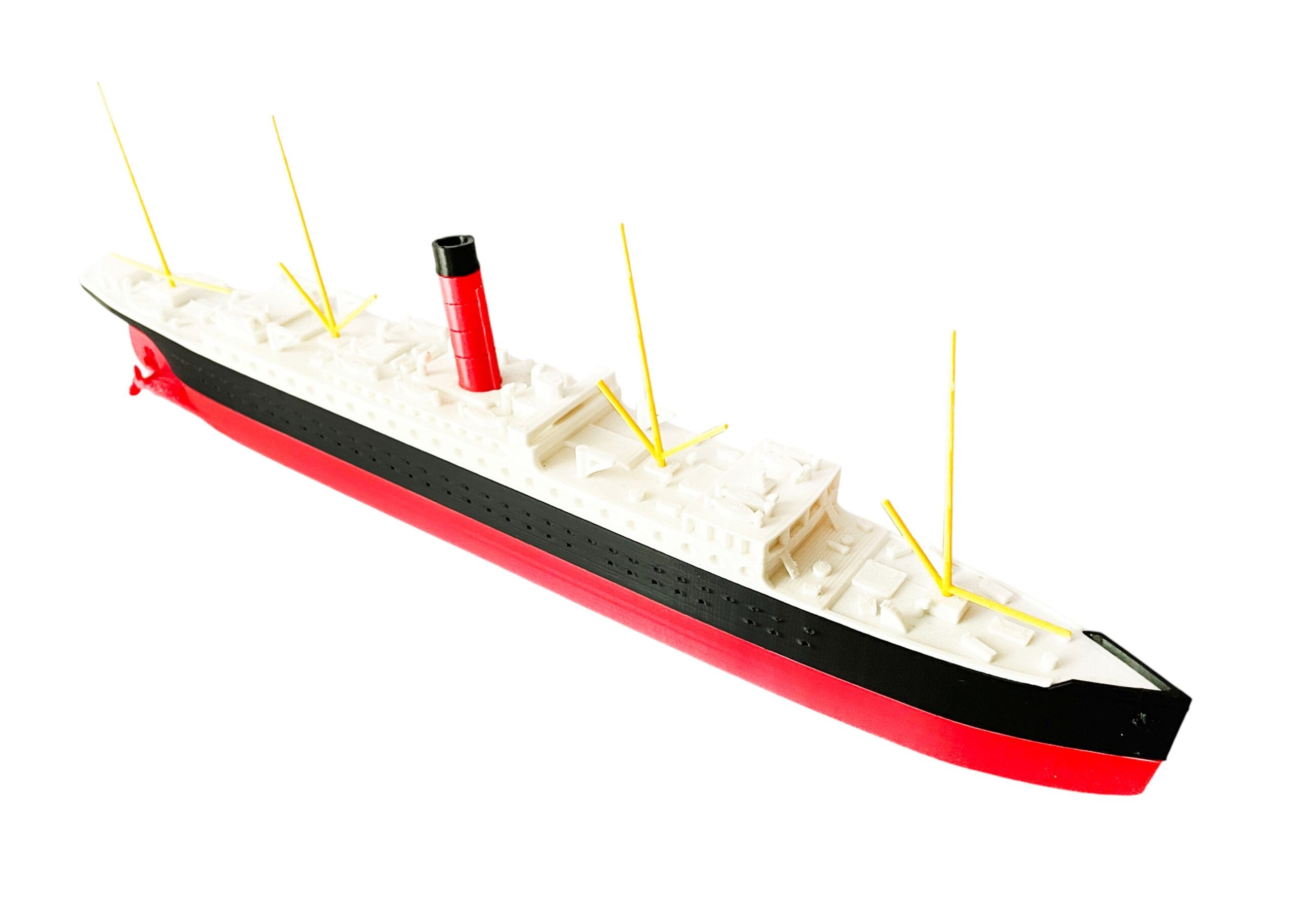 RMS Carpathia 27 cm - Model Kolekcjonerski 3D ! (Skala 1:1000)