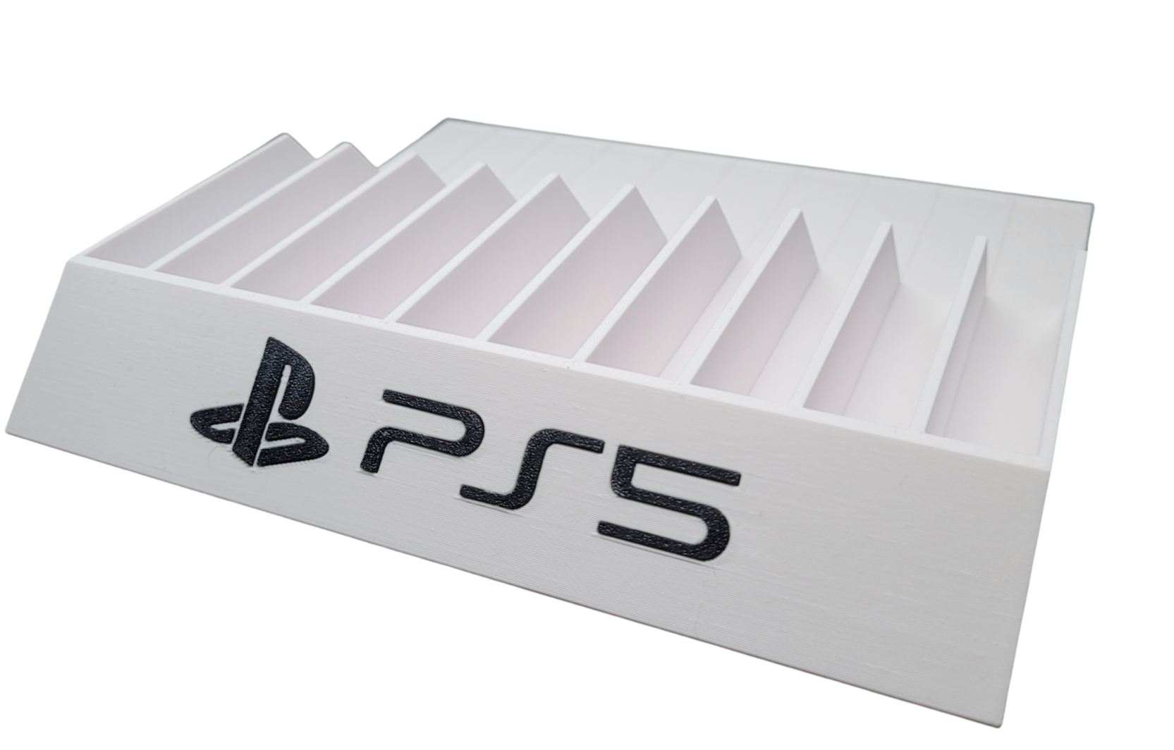 Podstawka stojak na gry - na 10 gier do PS5 PS4 PS3 - Biały