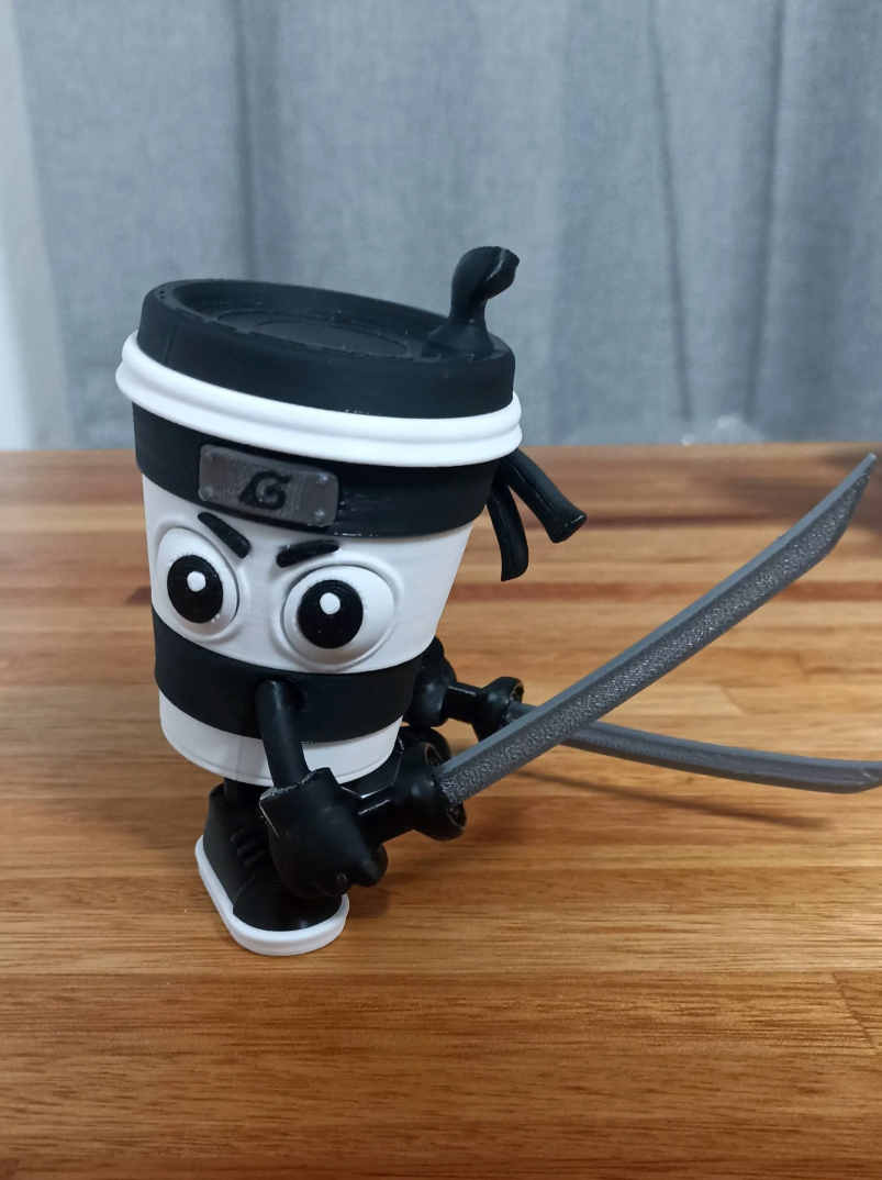 Figurka Cappuccino assassino 12 cm przegubowa Tik Tok Viral - obrazek 6