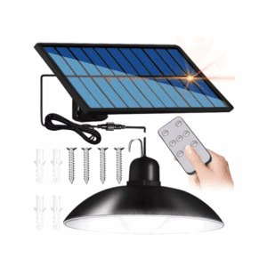 Żyrandol solarny LED pojedynczy  14,8x6.4cm