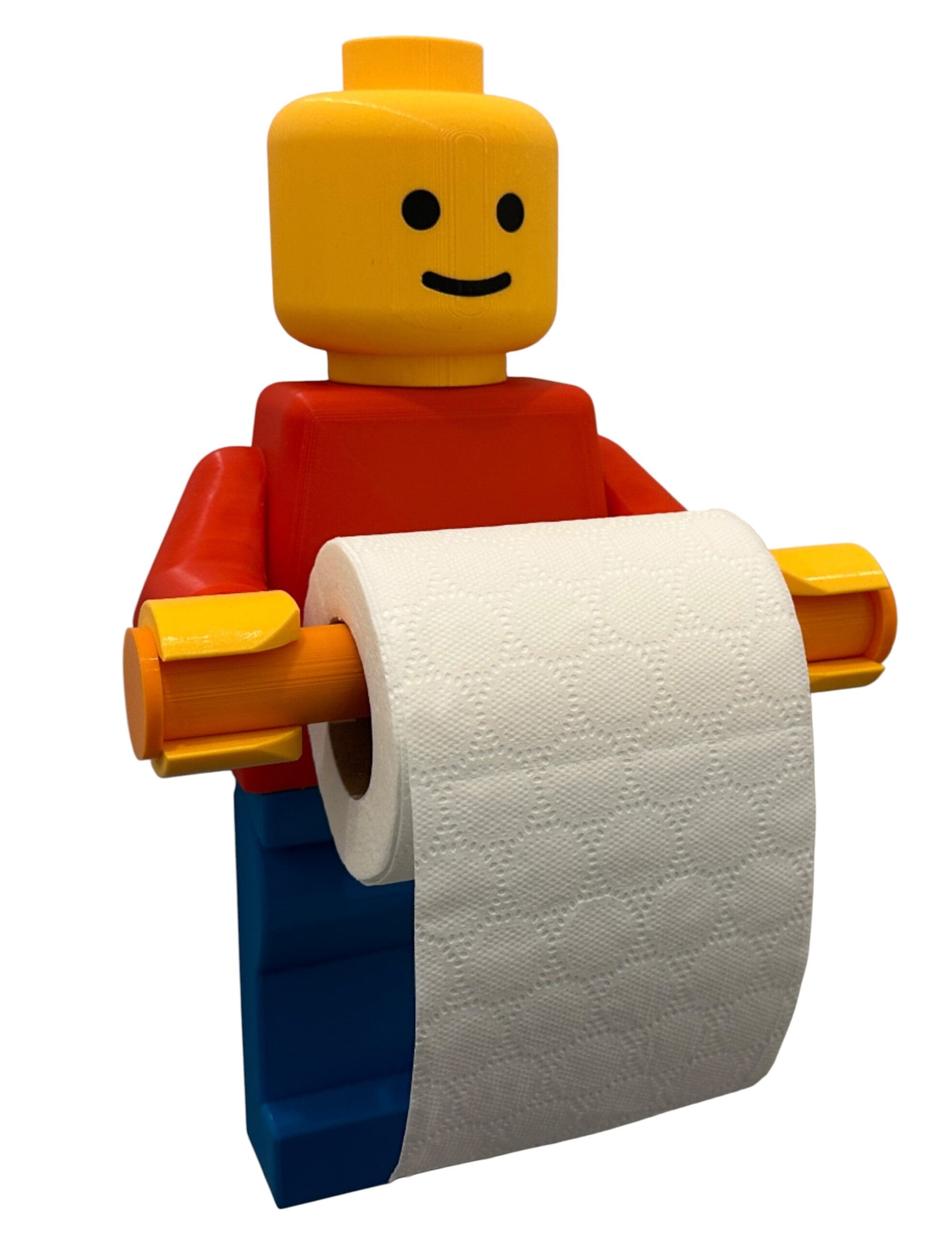 Uchwyt na papier toaletowy w Stylu Lego 34 cm– oryginalna dekoracja łazienki