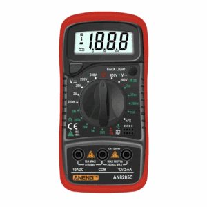 Miernik Prądu Multimetr, Cyfrowy ANENG AN8250C