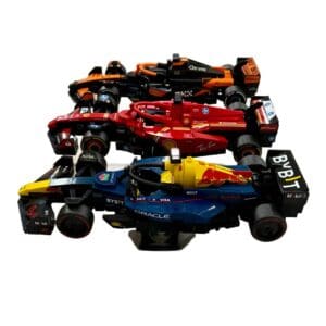 Stojak Potrójny Uchwyt 3D Stand Podstawka na Modele Lego Speed Champions Formuła 1 F1