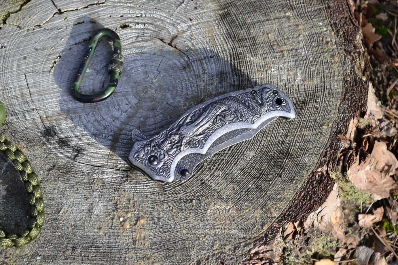 Nóż survivalowy stal nierdzewna HIT dla fanów outdooru - obrazek 11