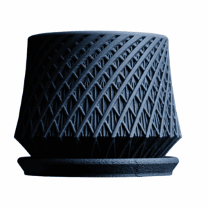 Kairo Planter – geometryczna doniczka 3D o nowoczesnym charakterze - 10 cm