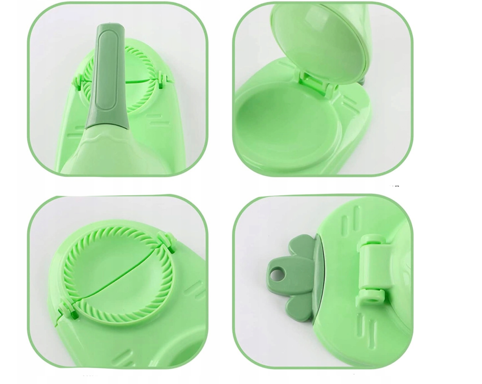 Forma, Maszynka do Lepienia Pierogów 2w1 - Zielona - obrazek 6