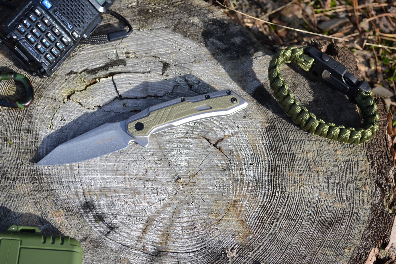 Nóż taktyczny, campingowy scyzoryk outdoor KERSH - obrazek 6