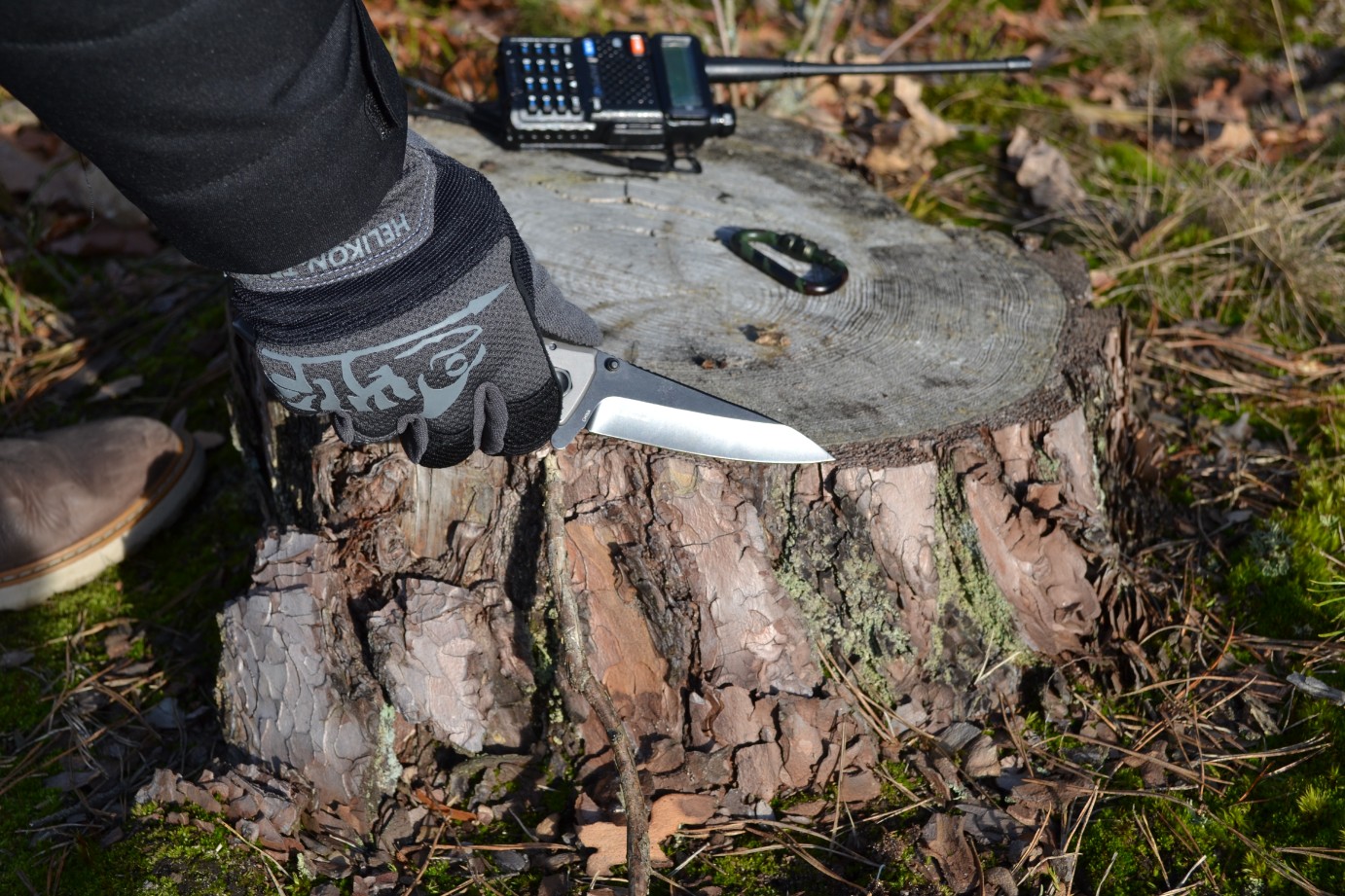 Nóż taktyczny survivalowy KERSH najlepszy do plecaka taktycznego - obrazek 3