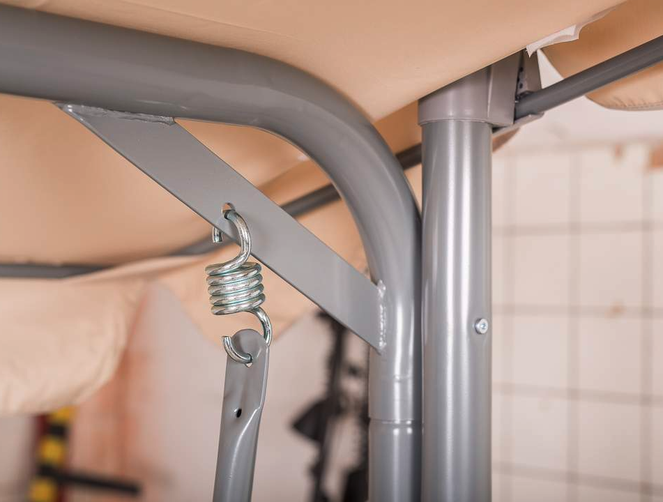 Huśtawka Ogrodowa Wolnostojąca TARA Happy Green - Beżowa - obrazek 6