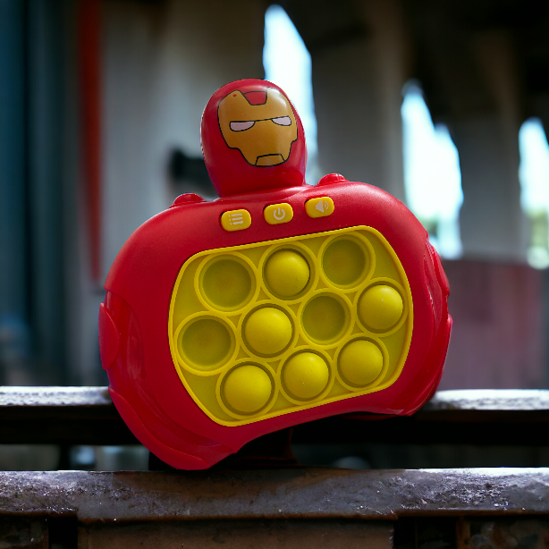 Elektroniczna, Antystresowa Gra Zręcznościowa Pop It - Iron Man - obrazek 5
