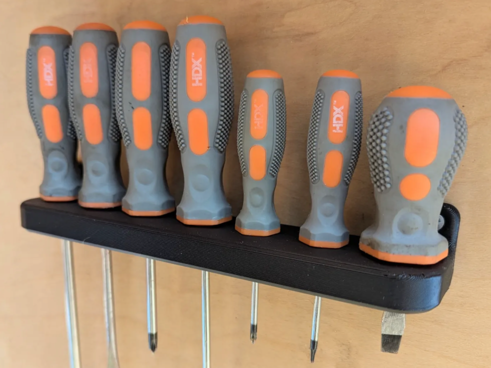 Uchwyt na Śrubokręty – Organizer Narzędziowy do Warsztatu - obrazek 3