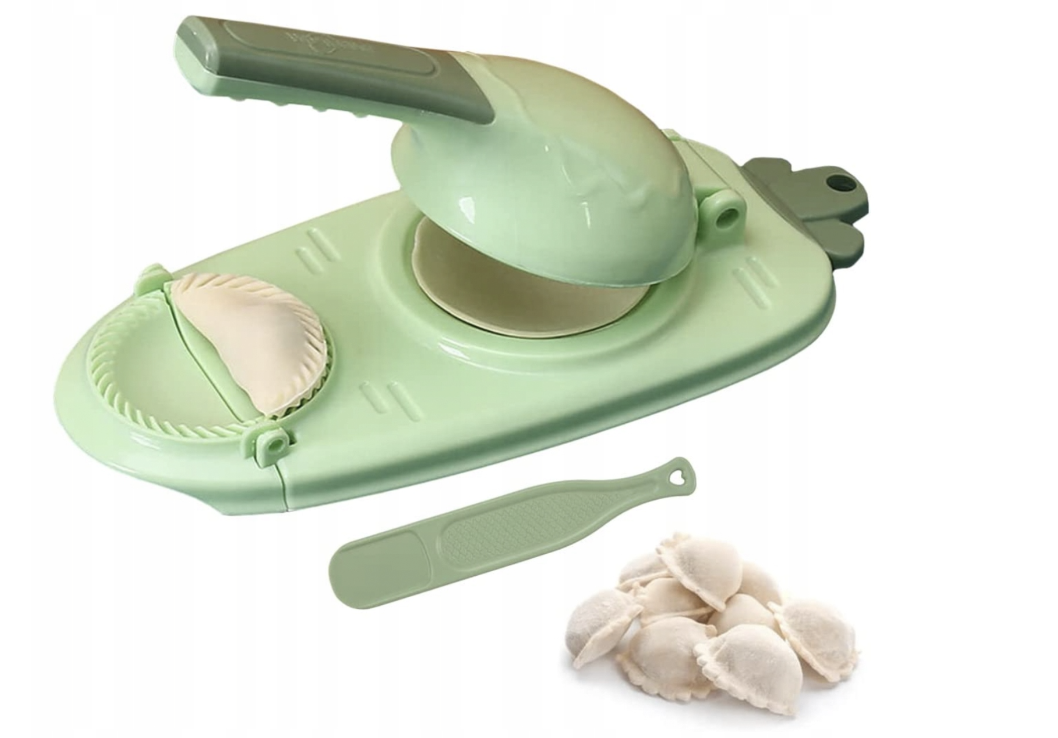 Forma, Maszynka do Lepienia Pierogów 2w1 - Zielona - obrazek 2