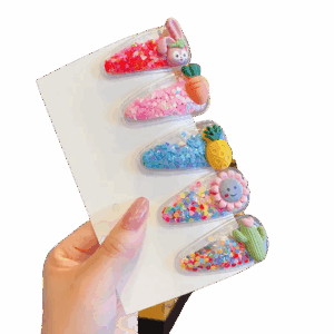 Zestaw wsuwek, spinek 5 sztuk dla Dziewczynki typ I