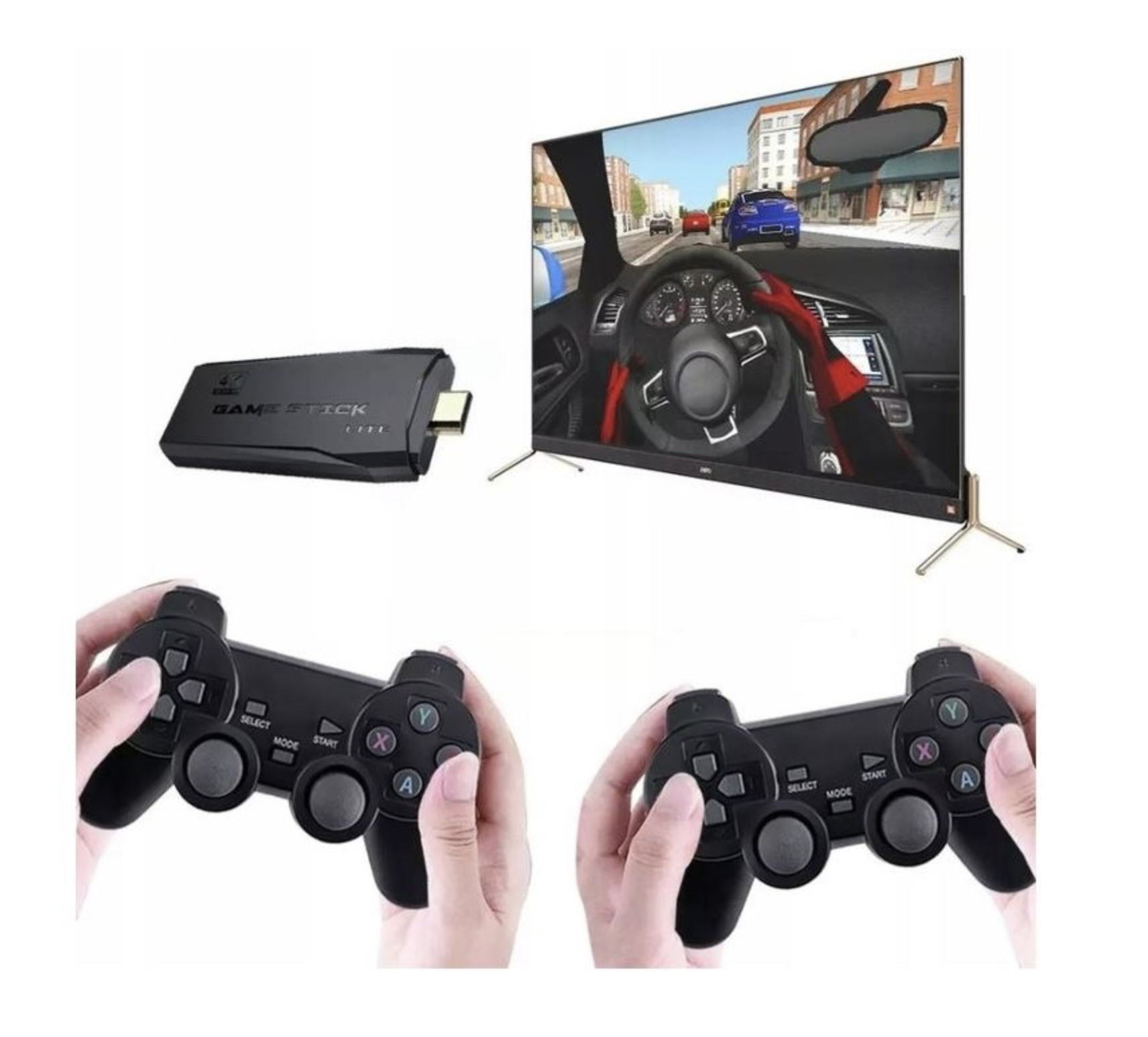 KONSOLA DO TELEWIZORA GRY EMULATOR KULTOWE GRY 20000 GIER + 2 PADY - obrazek 5