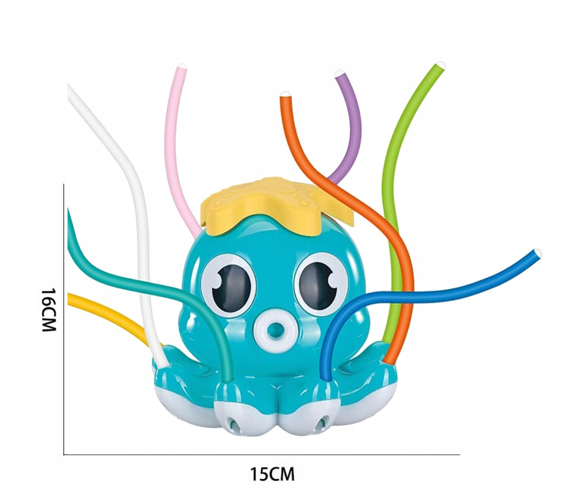 Zraszacz wodny dla dzieci ośmiornica z przyłączem do węża zabawa wodna - obrazek 4