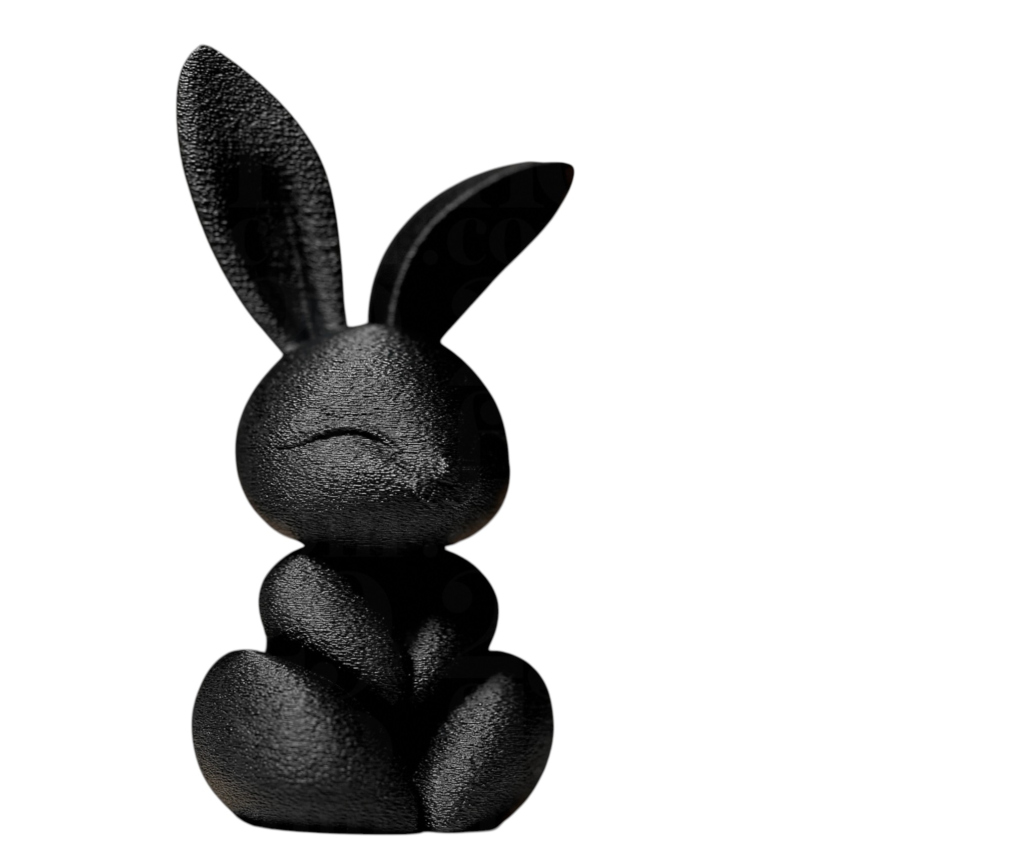 Figurka króliczka – urocza dekoracja, prezent, ozdoba kolekcjonerska - 8 cm - obrazek 5