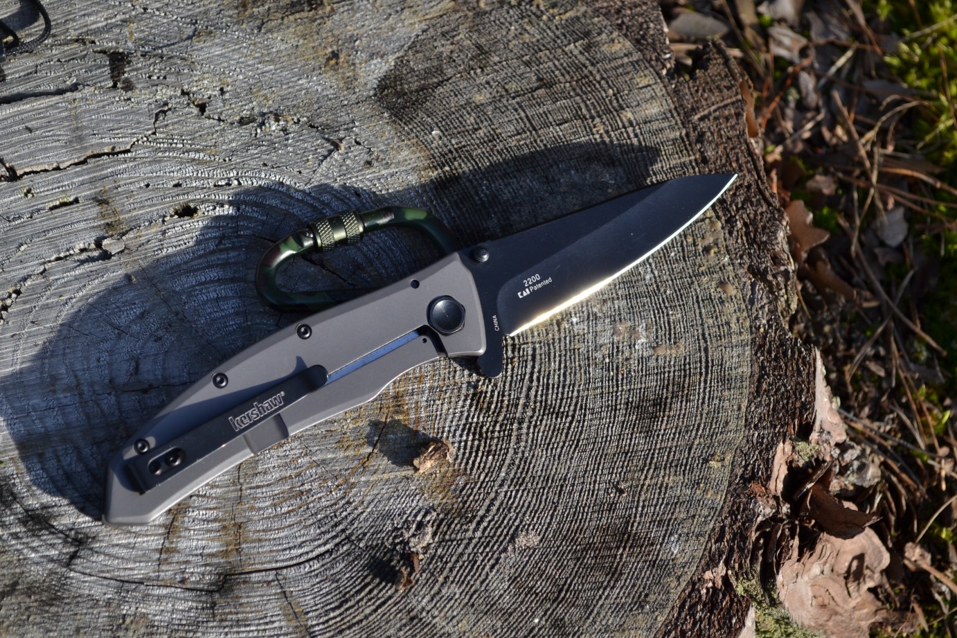 Nóż taktyczny survivalowy KERSH najlepszy do plecaka taktycznego - obrazek 2