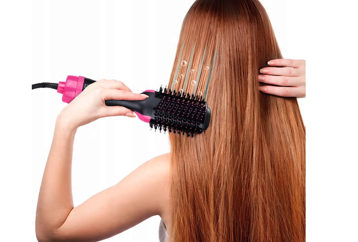 PROSTOWNICA 4W1 SZCZOTKA SUSZARKA LOKÓWKA CERAMICZNA JONIZACJA UNIWERSALNA - obrazek 7