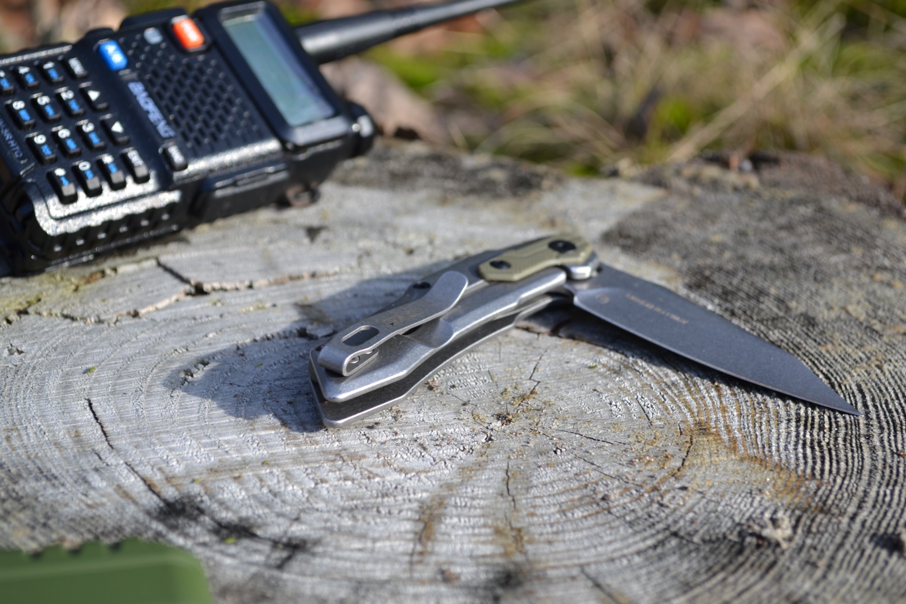 Nóż taktyczny, campingowy scyzoryk outdoor KERSH - obrazek 3