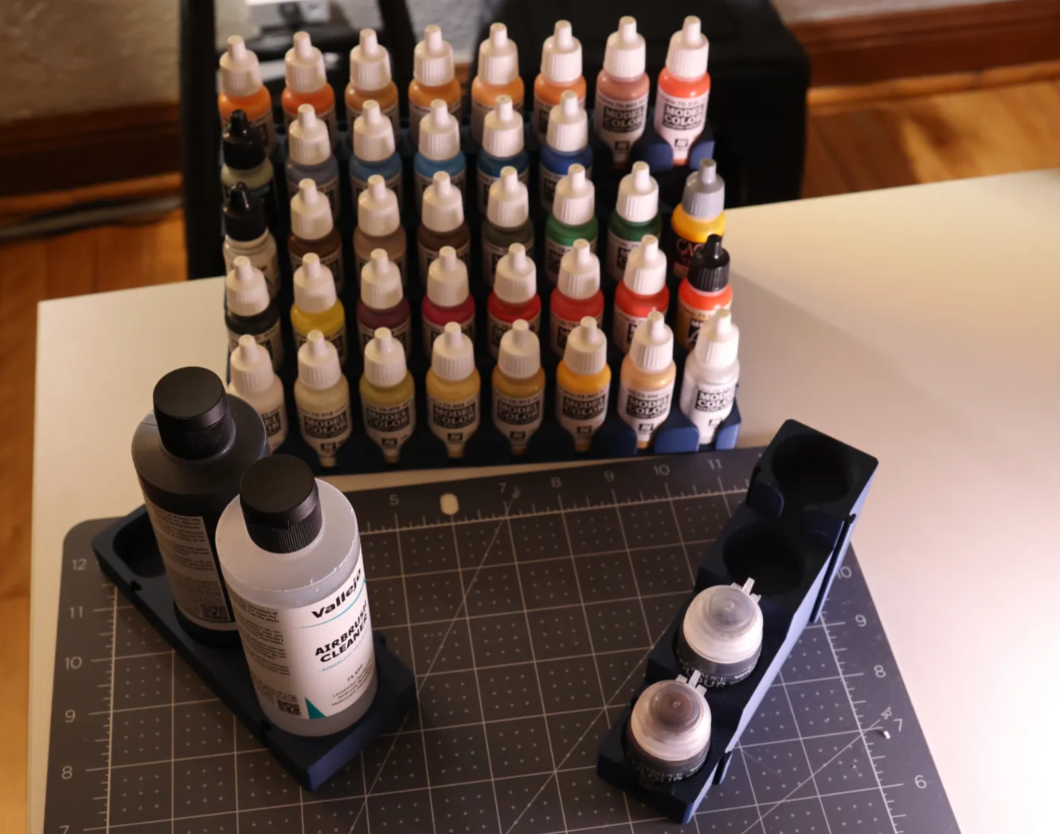 Podstawka stojak na farbki Army Painter Vallejo Citadel - stojak na duże butelki 200 ml - obrazek 2