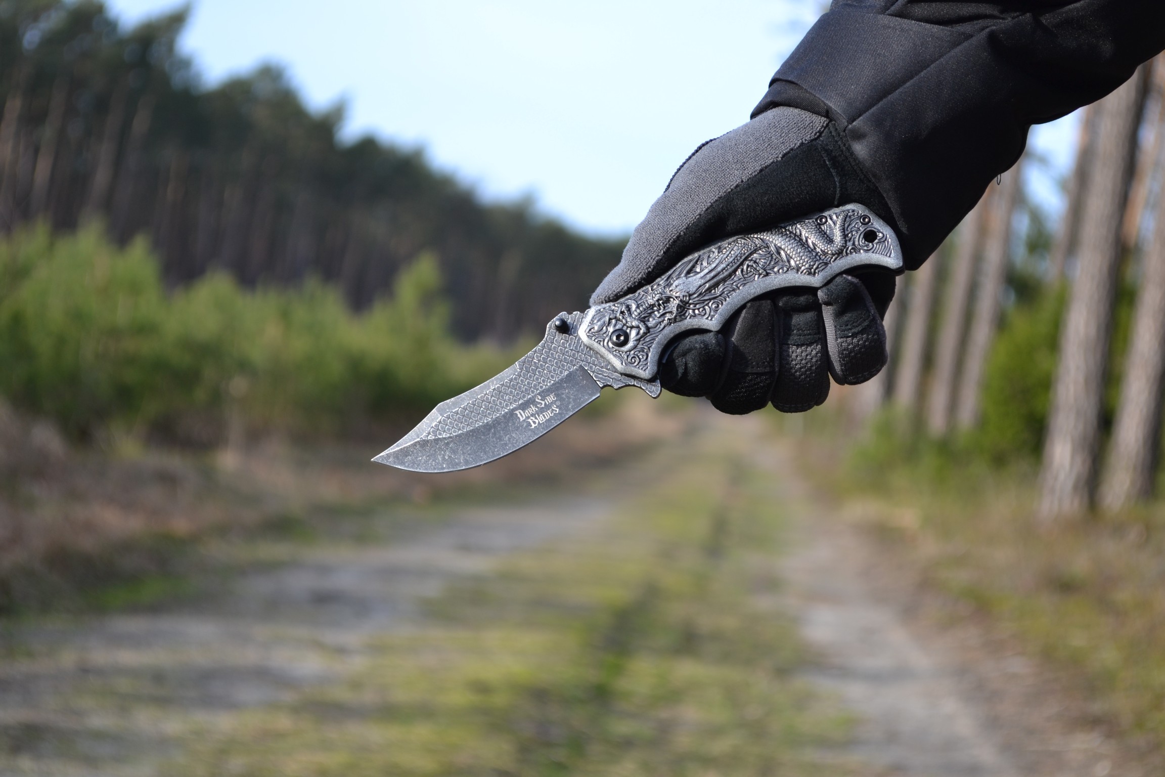 Nóż survivalowy stal nierdzewna HIT dla fanów outdooru - obrazek 6