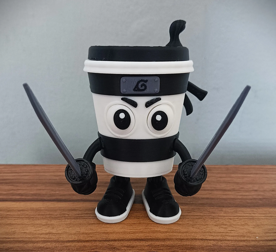 Figurka Cappuccino assassino 12 cm przegubowa Tik Tok Viral - obrazek 3