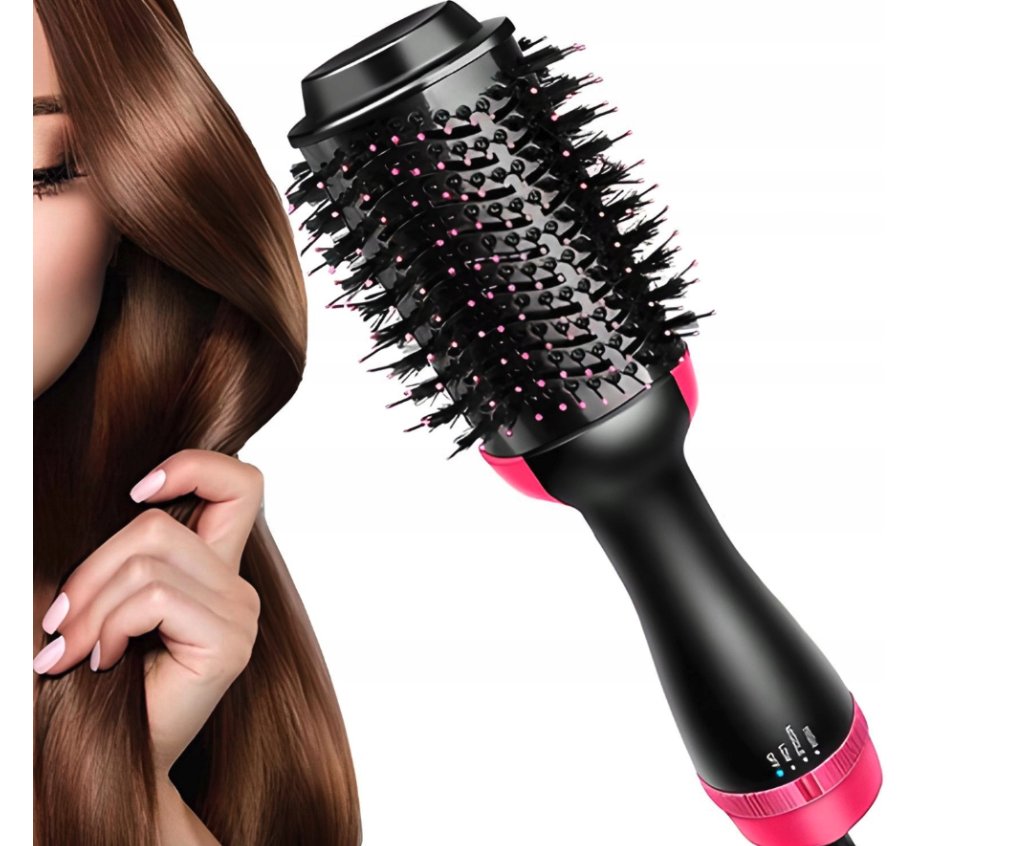 PROSTOWNICA 4W1 SZCZOTKA SUSZARKA LOKÓWKA CERAMICZNA JONIZACJA UNIWERSALNA - obrazek 4