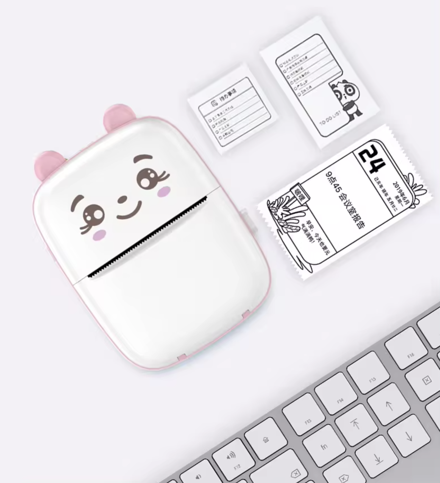 Mini Drukarka Termiczna DRUKUŚ ORYGINALNY Do Zdjęć Przenośna + 11 ROLEK - obrazek 2