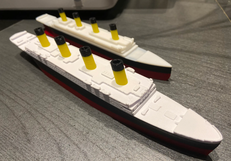 Titanic RMS 90 ? cm - podstawka - obrazek 7