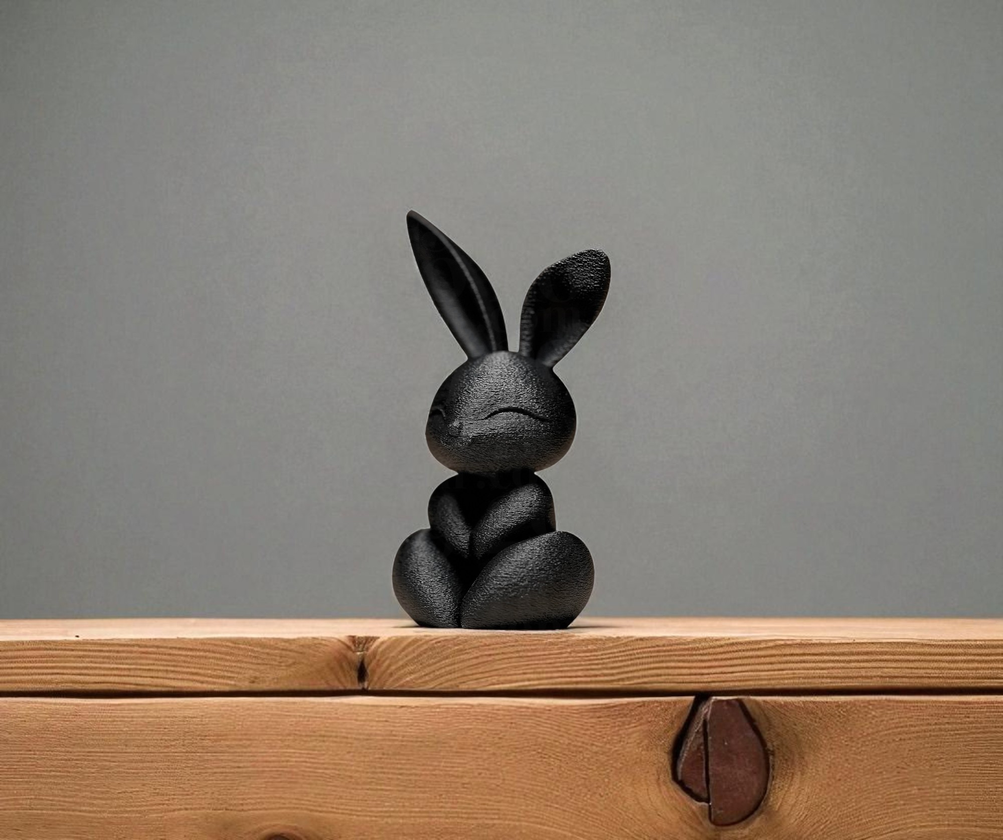 Figurka króliczka – urocza dekoracja, prezent, ozdoba kolekcjonerska - 8 cm - obrazek 2