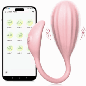 Wibrujące Jajko Wibrator Sterowany Aplikacją Wibrator