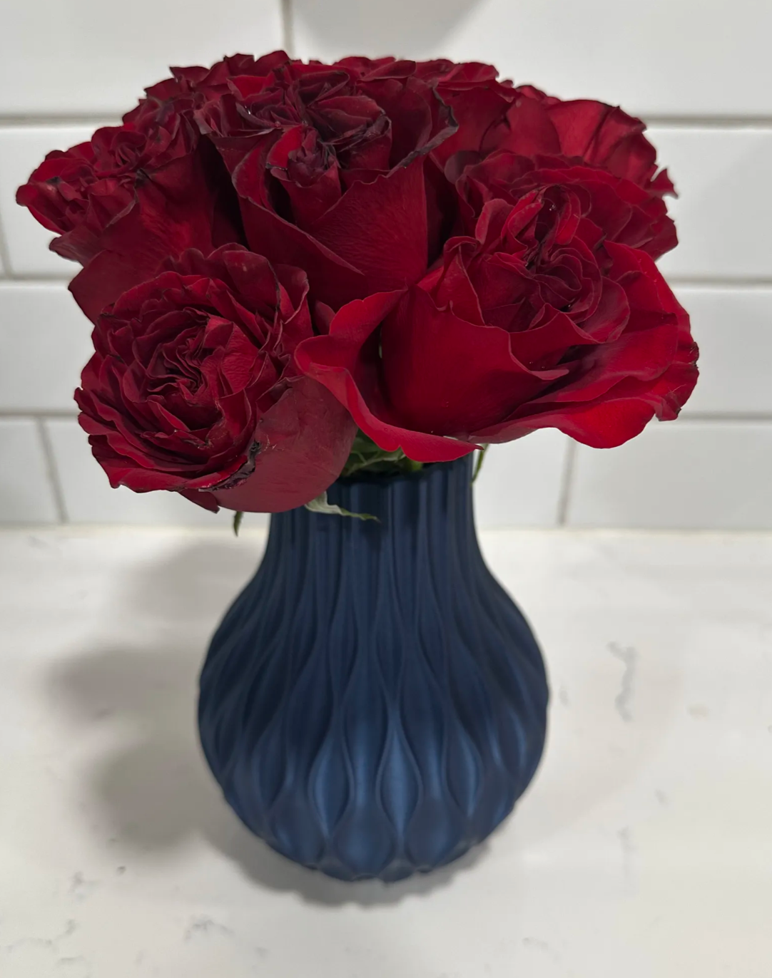 Wazon dekoracyjny na kwiaty, kwiaty Lego 20 cm - Czarny - obrazek 5