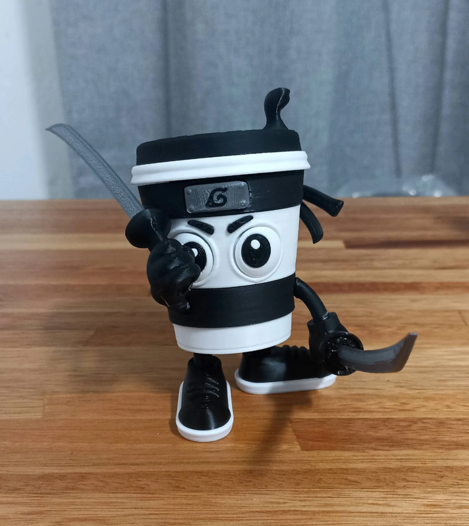 Figurka Cappuccino assassino 12 cm przegubowa Tik Tok Viral - obrazek 5