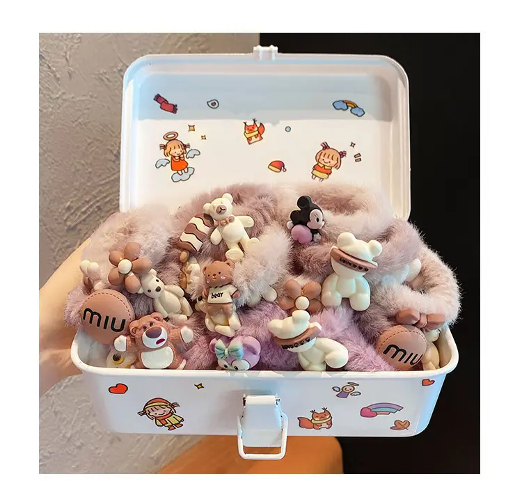 Zestaw wsuwek, spinek 5 sztuk dla Dziewczynki typ IV - obrazek 4