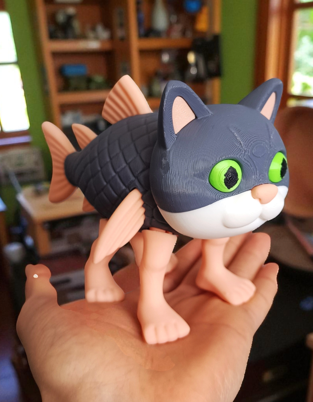 Figurka Trulimero trulichina 15 cm przegubowa Tik Tok Viral - obrazek 2