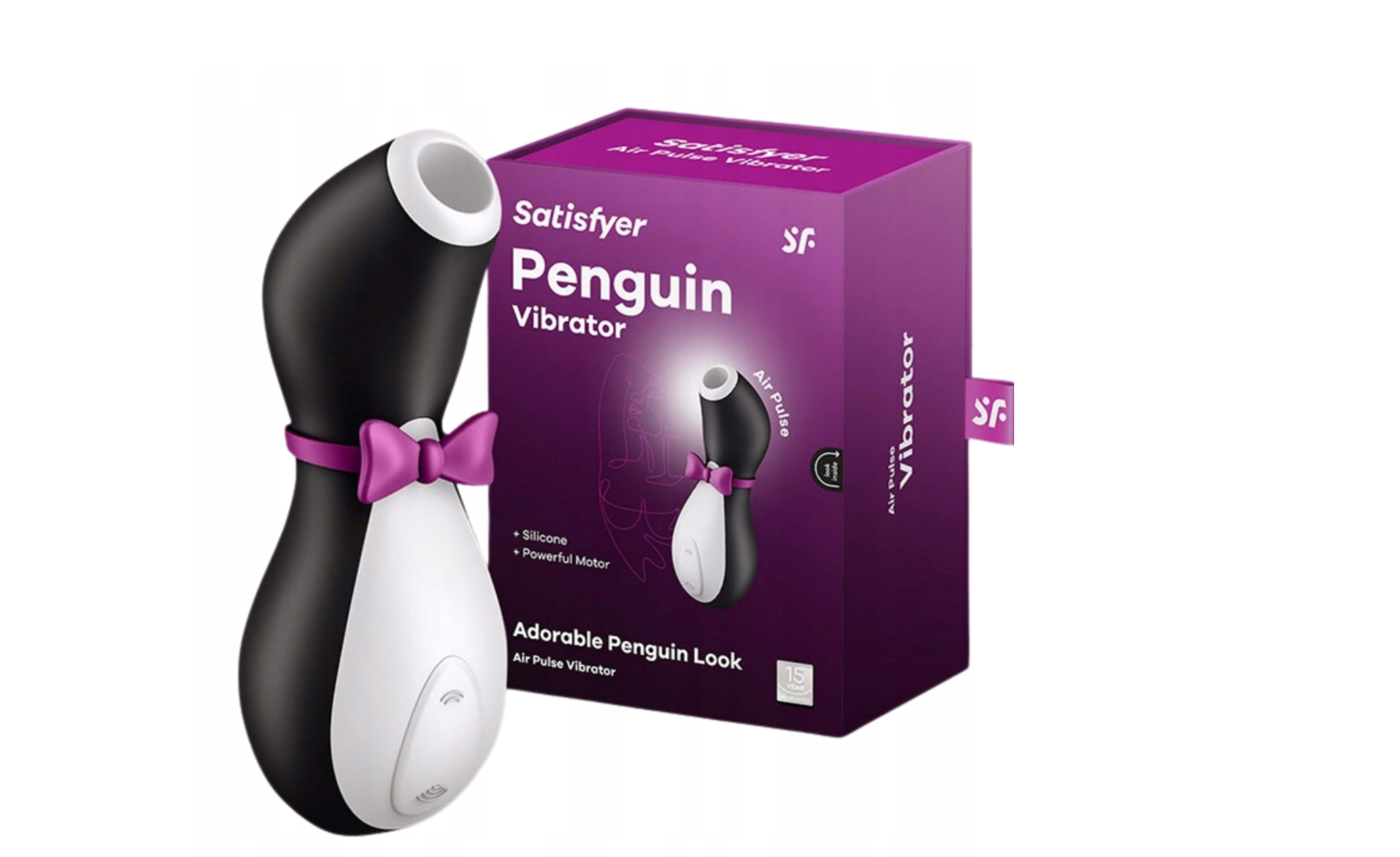 Satisfyer PINGWINEK Masażer Stymulator Łechtaczki Wibrator Powietrzny