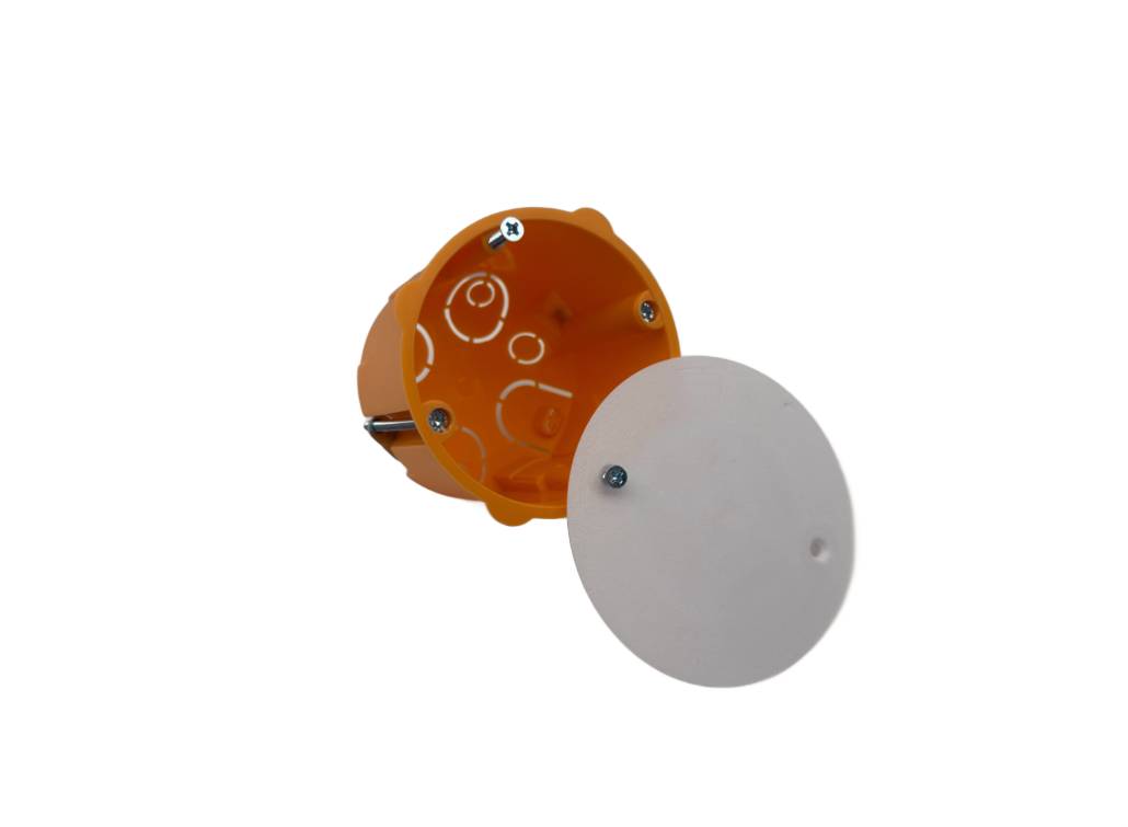 ZAŚLEPKA PUSZKI ELEKTRYCZNEJ FI60 DEKIEL POKRYWA