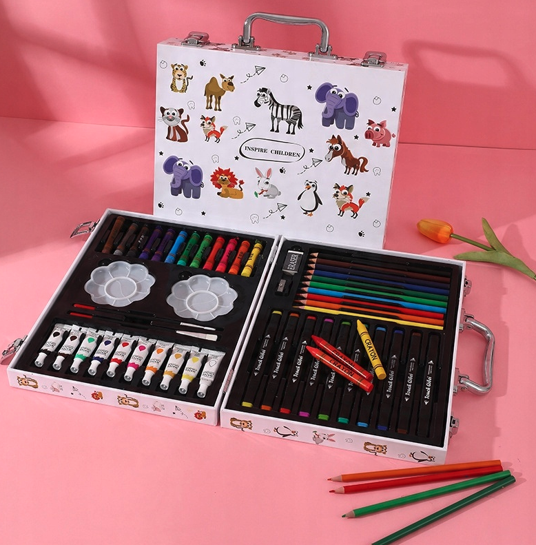 Zestaw Artystyczny dla Dzieci z Walizką 86 elementów - obrazek 7