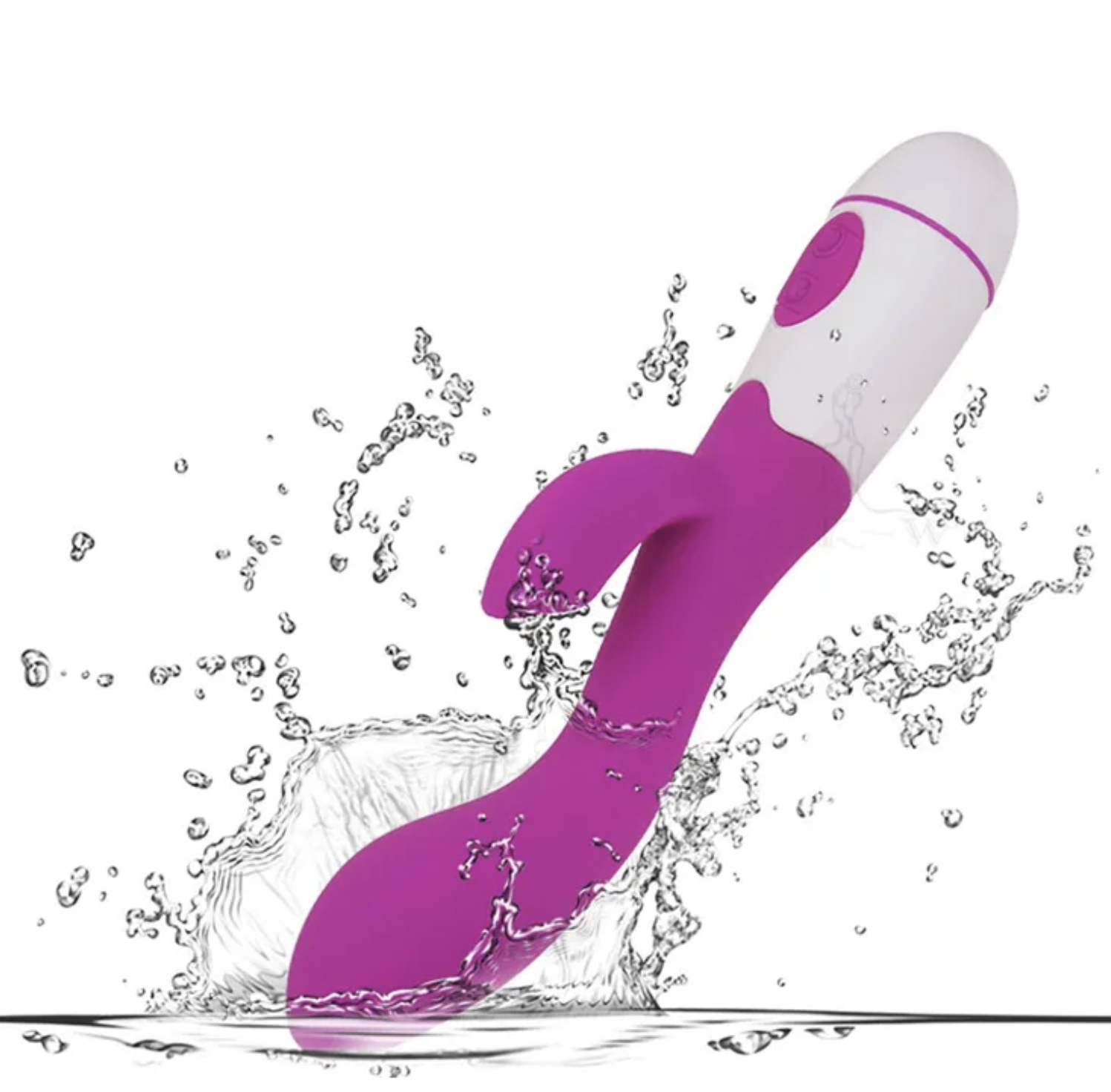 WIBRATOR DAMSKI Króliczek MASAŻER ŁECHTACZKI PUNKT G SEX GADŻET ZABAWKI PAR - obrazek 2