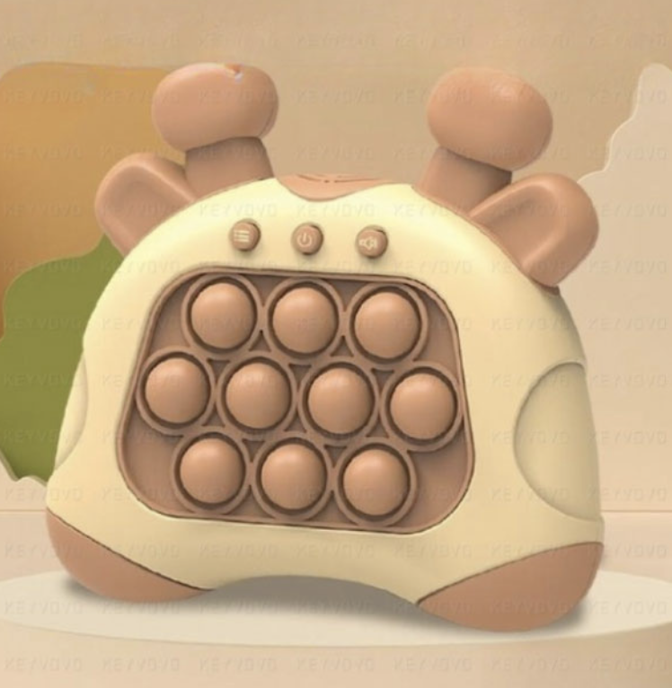 Elektroniczna, Antystresowa Gra Zręcznościowa Pop It - Żyrafa - obrazek 6