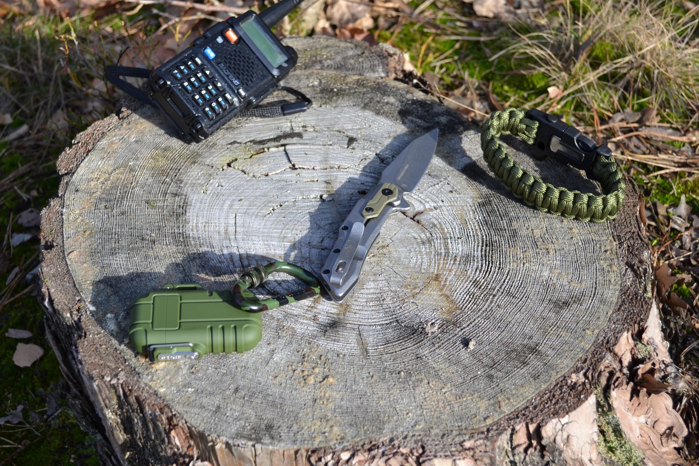 Nóż taktyczny, campingowy scyzoryk outdoor KERSH - obrazek 8