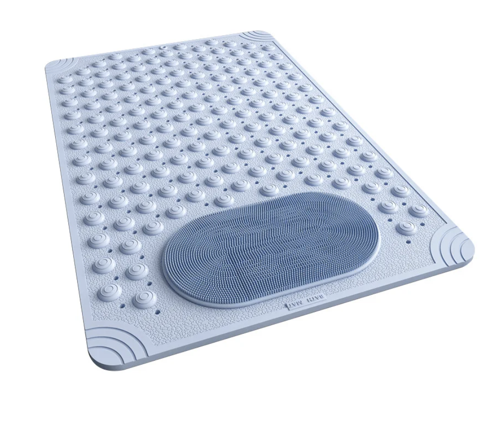 Mata Antypoślizgowa do łazienki, Niebieska - obrazek 6