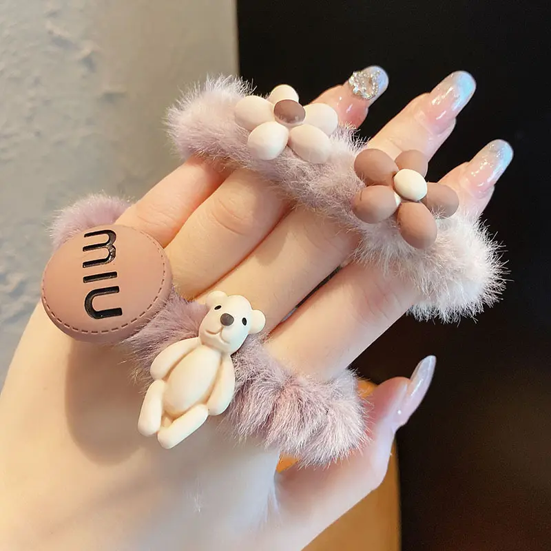 Zestaw wsuwek, spinek 5 sztuk dla Dziewczynki typ IV - obrazek 3