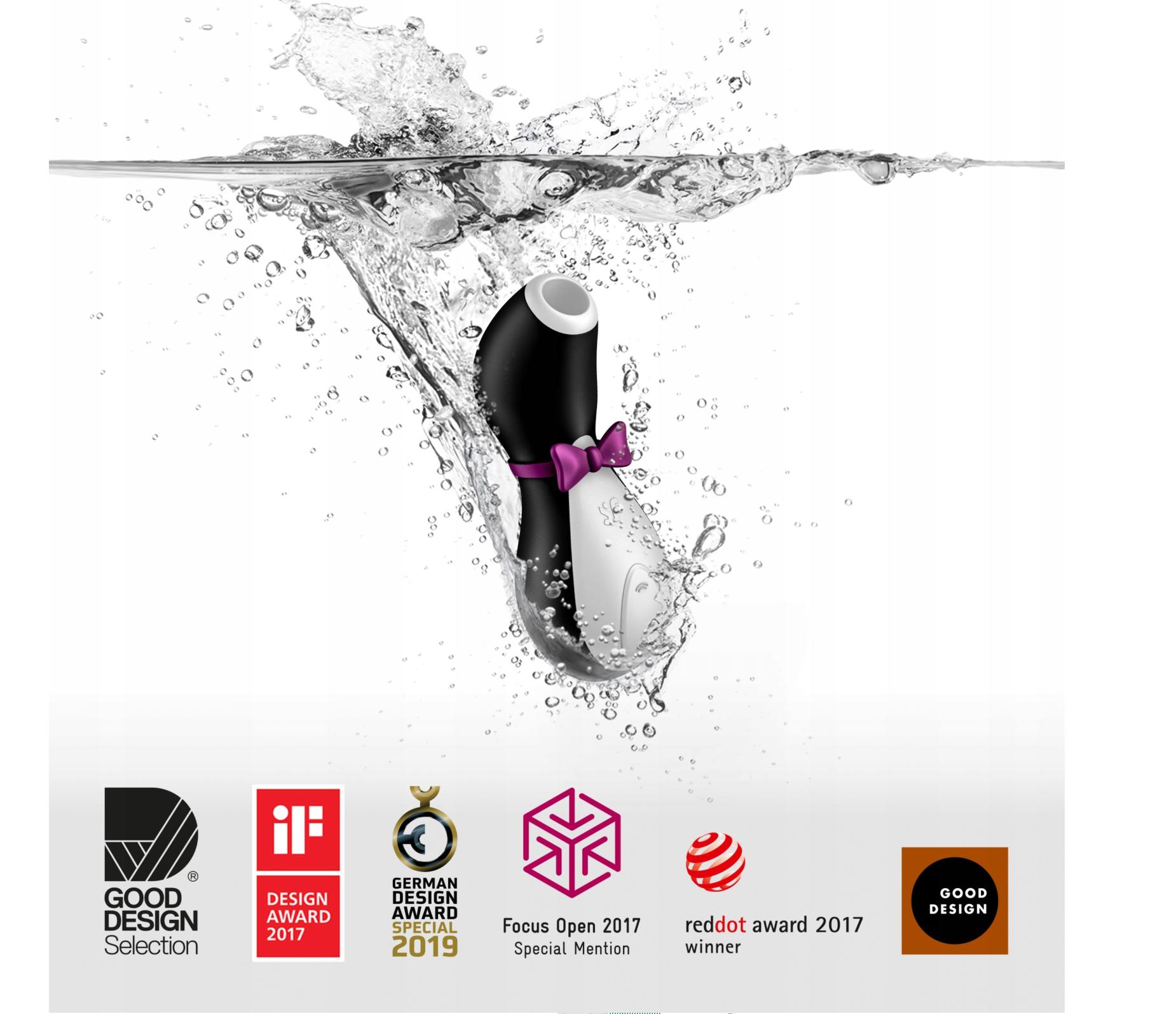 Satisfyer PINGWINEK Masażer Stymulator Łechtaczki Wibrator Powietrzny - obrazek 2