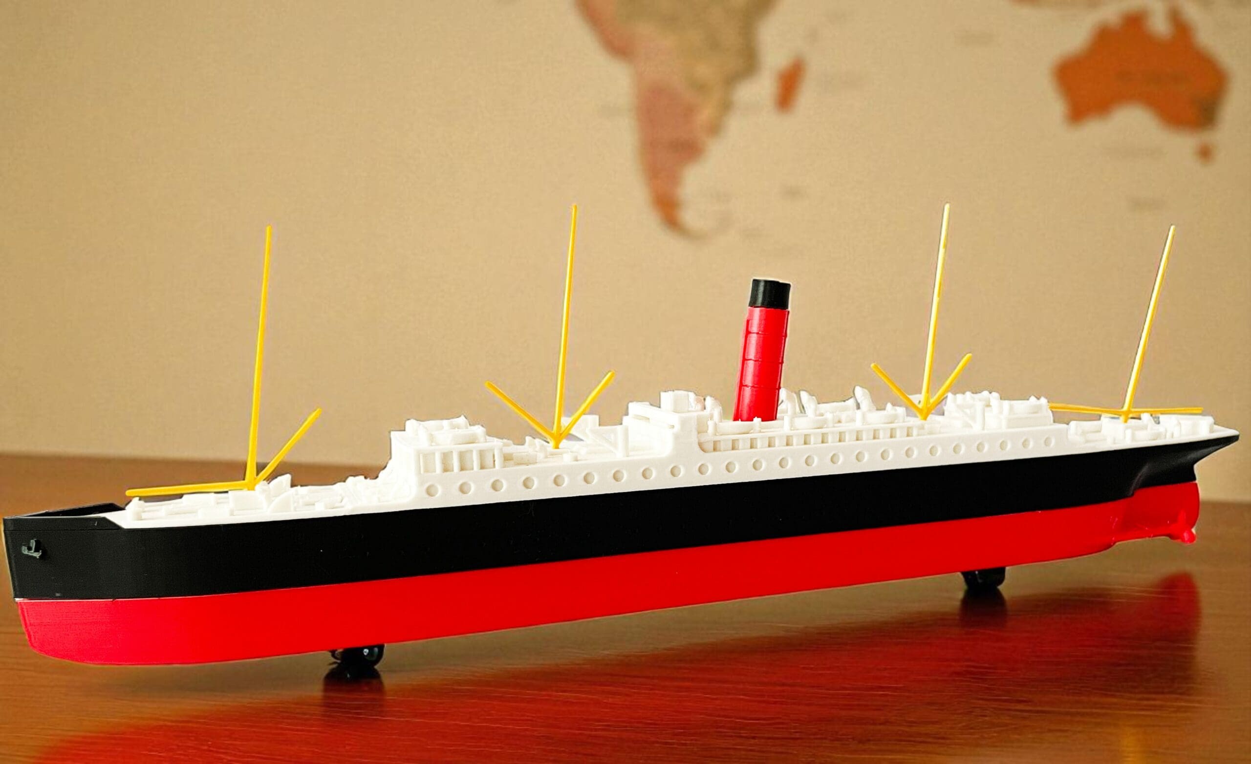 RMS Carpathia 27 cm - Model Kolekcjonerski 3D ! (Skala 1:1000) - obrazek 4