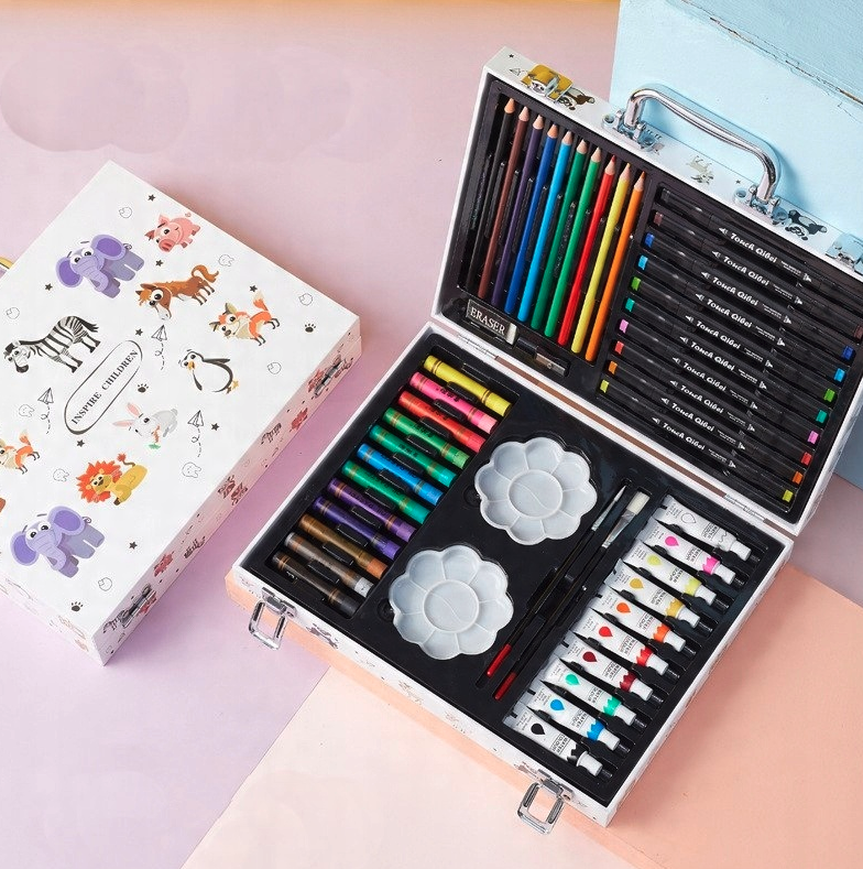 Zestaw Artystyczny dla Dzieci z Walizką 86 elementów - obrazek 6